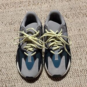 Yeezy Athletic Shoes - Gray and Blue